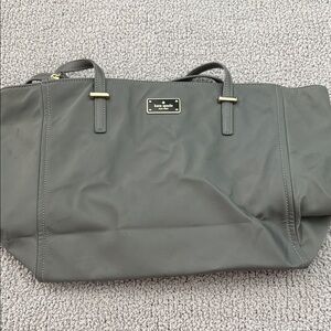 Kate Spade Charcoal Tote Bag